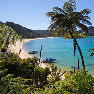 Stay in the Abel Tasman - Accommodation and camping in the Abel Tasman National Park