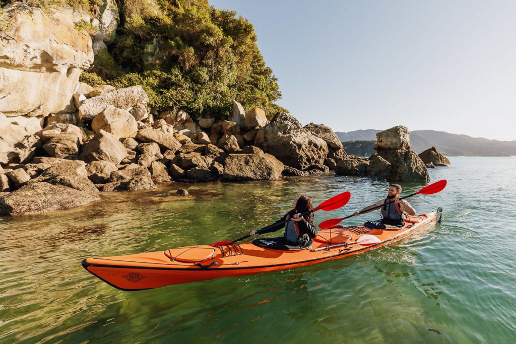 Abel Tasman Magazine - Zero Carbon itinerary - Marahau Sea Kayaks