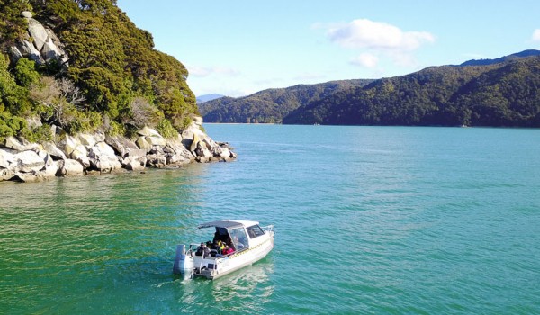 Aqua Taxi to Bark Bay - Abel Tasman Water Taxis